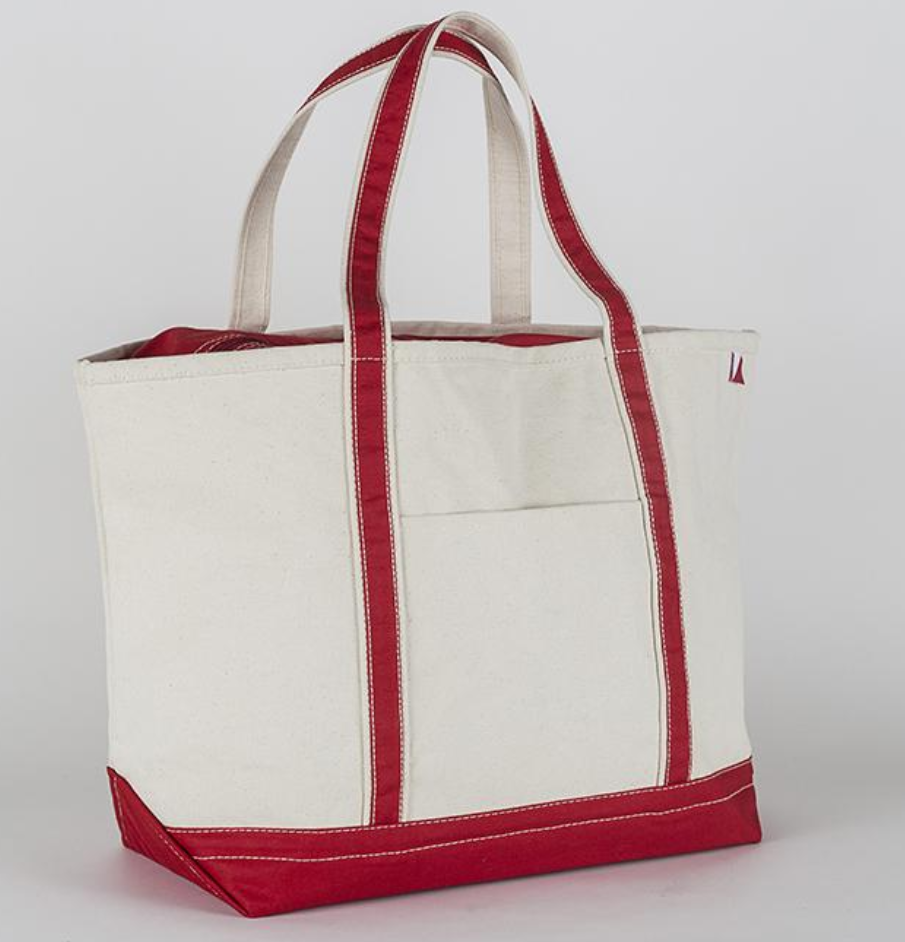 Classic Canvas Tote Bag- Large