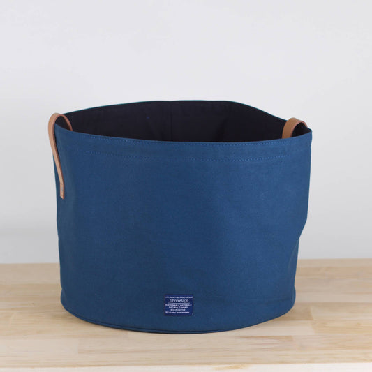 Canvas Storage Organization Reversible Bucket Medium