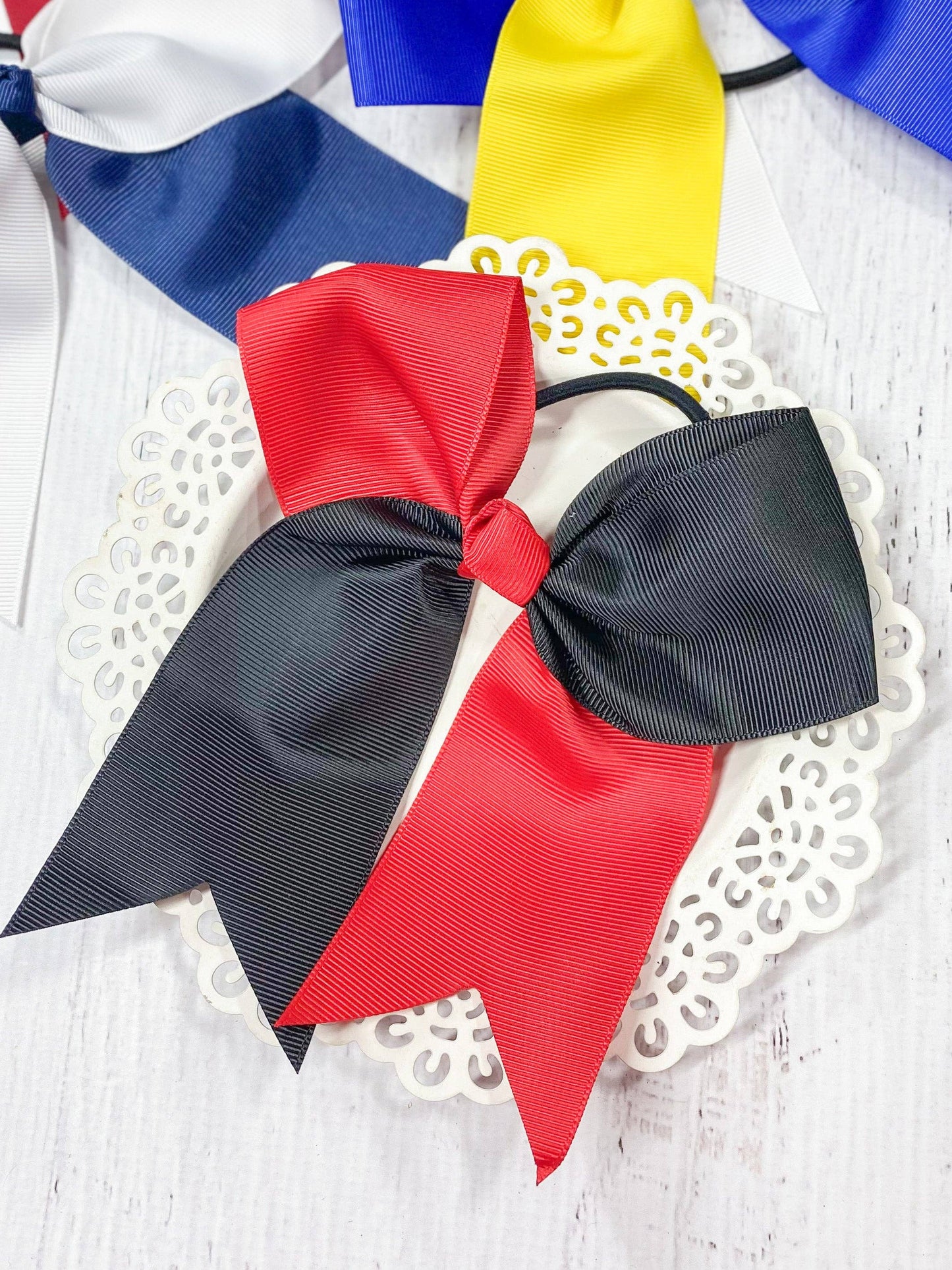 School Spirit Cheer Bows