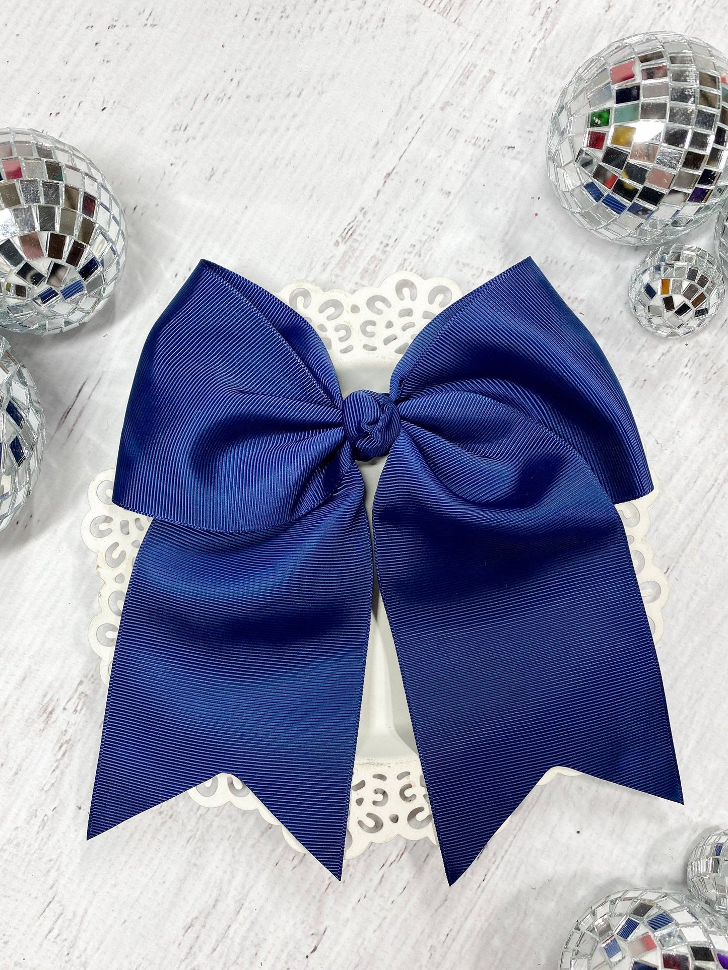 6" Cheer Bow - Alligator Clip - 15 Colors - Dance Team Bows