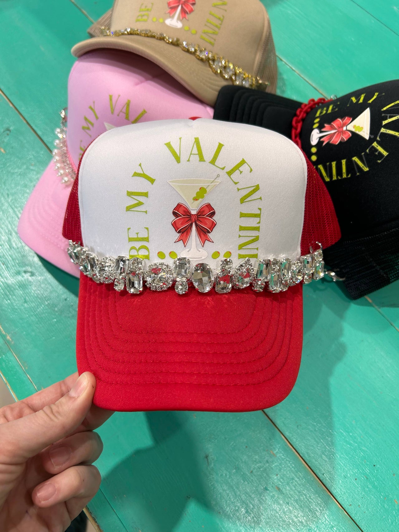 Jumbo Rhinestone Trucker Chain