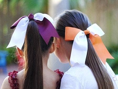 School Spirit Cheer Bows