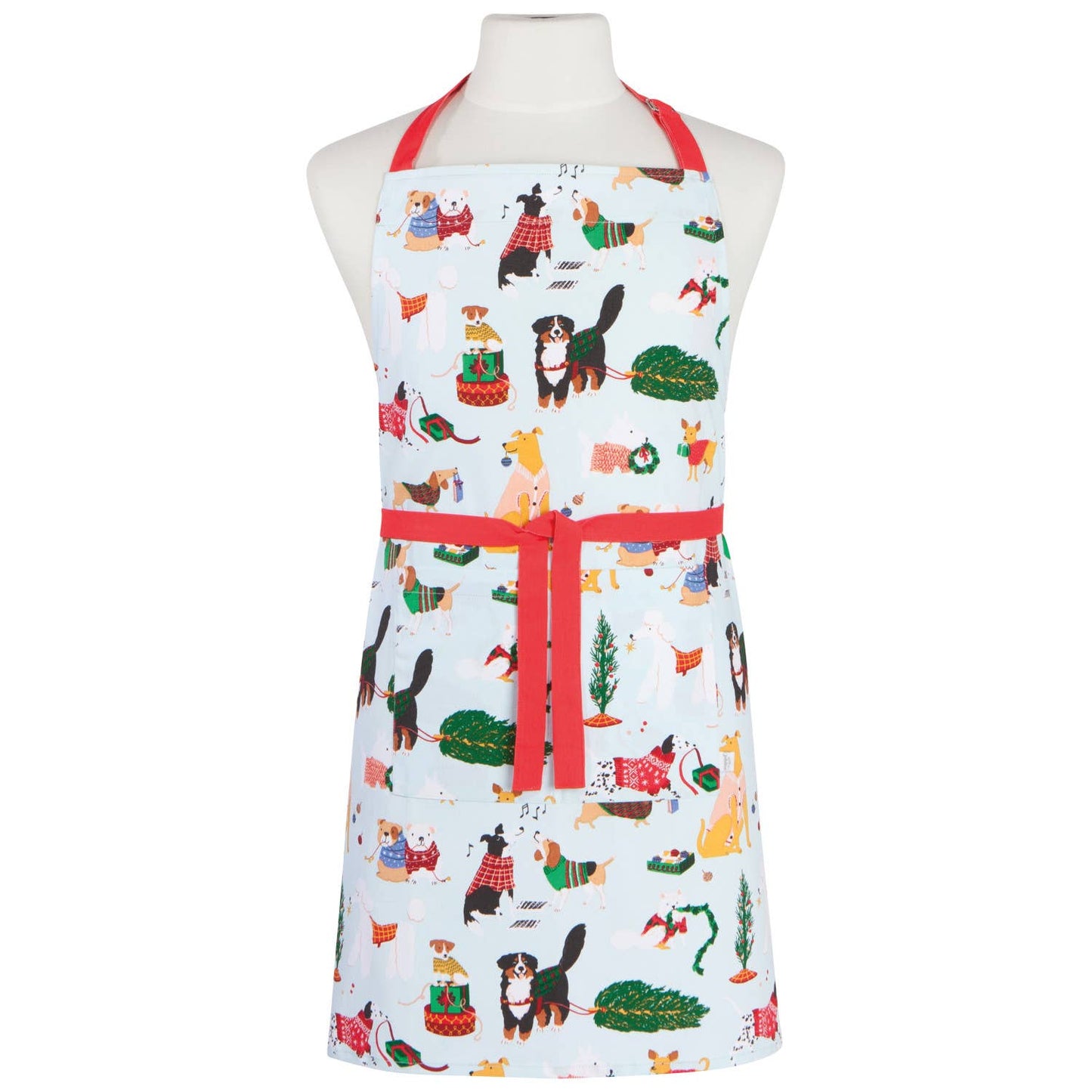 Holiday Hounds Christmas Apron