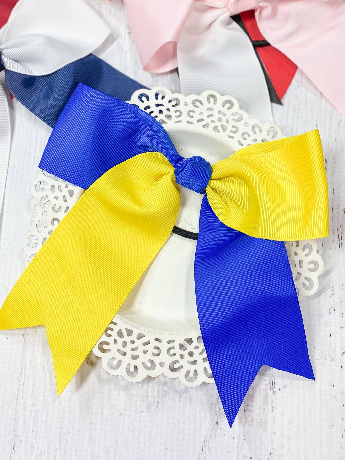 School Spirit Cheer Bows