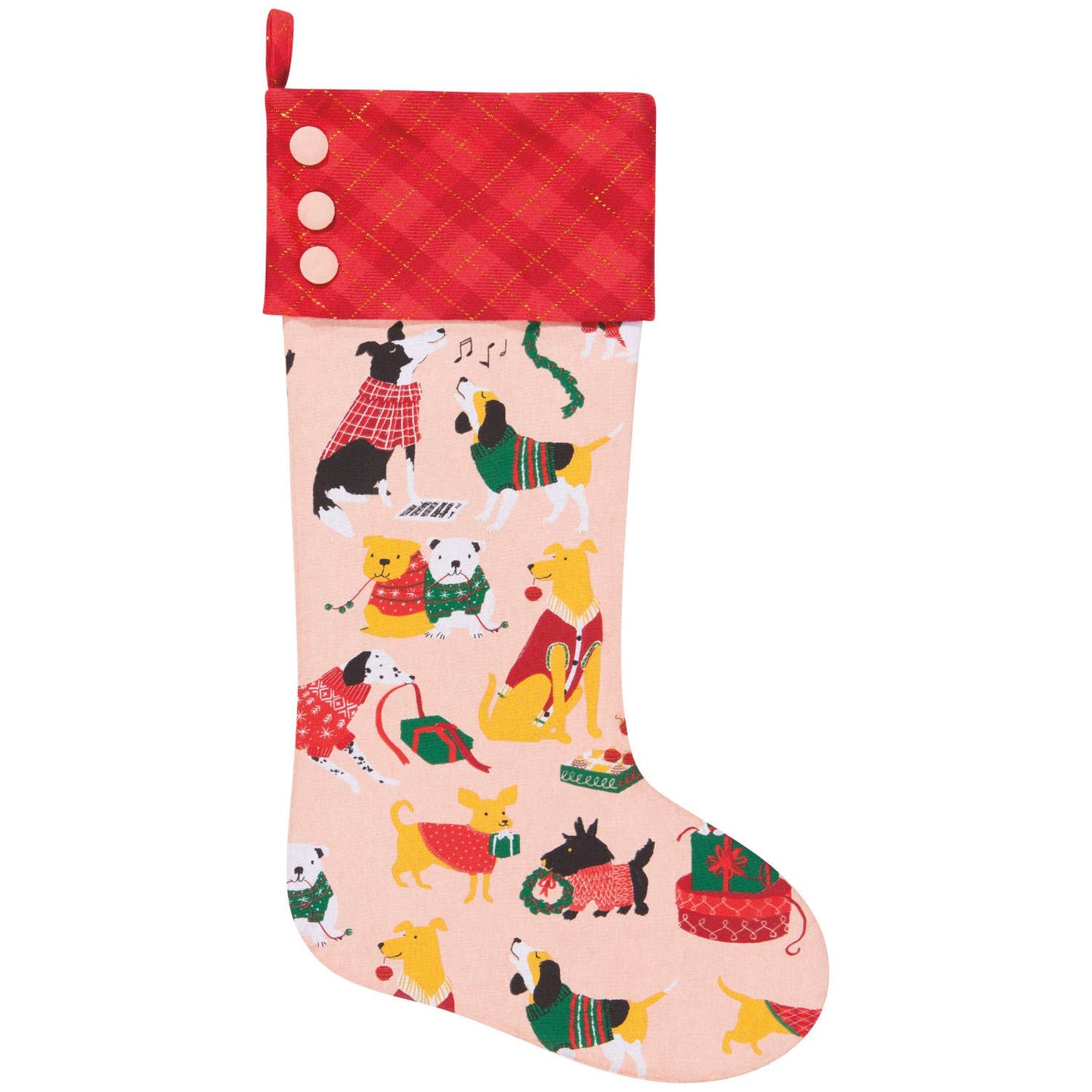 Holiday Hounds Christmas Stocking