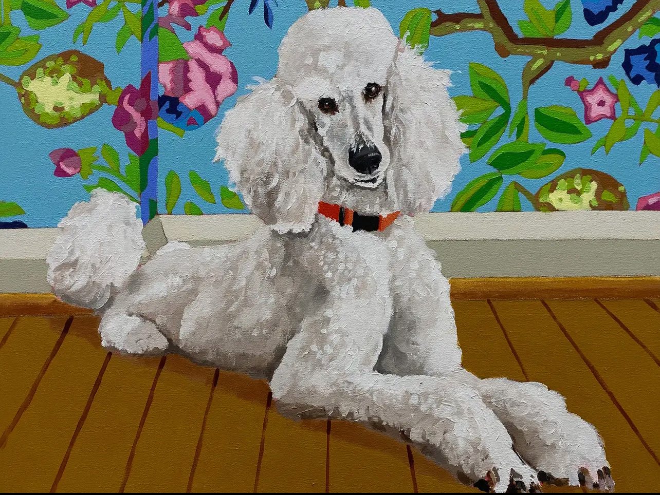 Dog Tales-Wanda Stretched Canvas