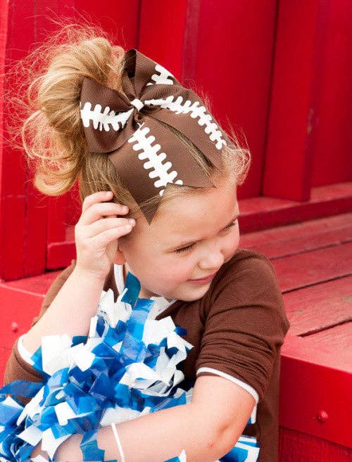 Football Cheer Bow