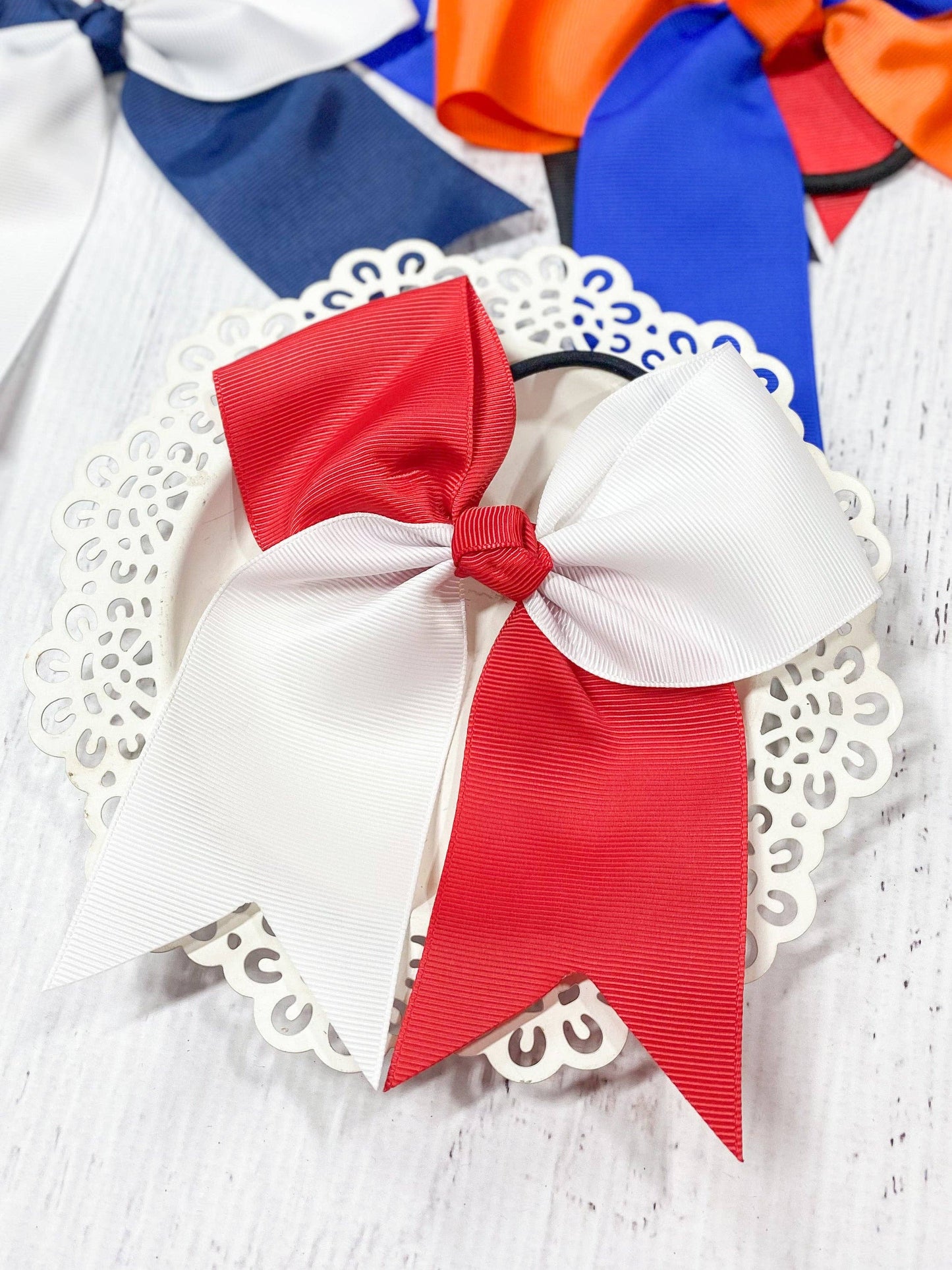 School Spirit Cheer Bows