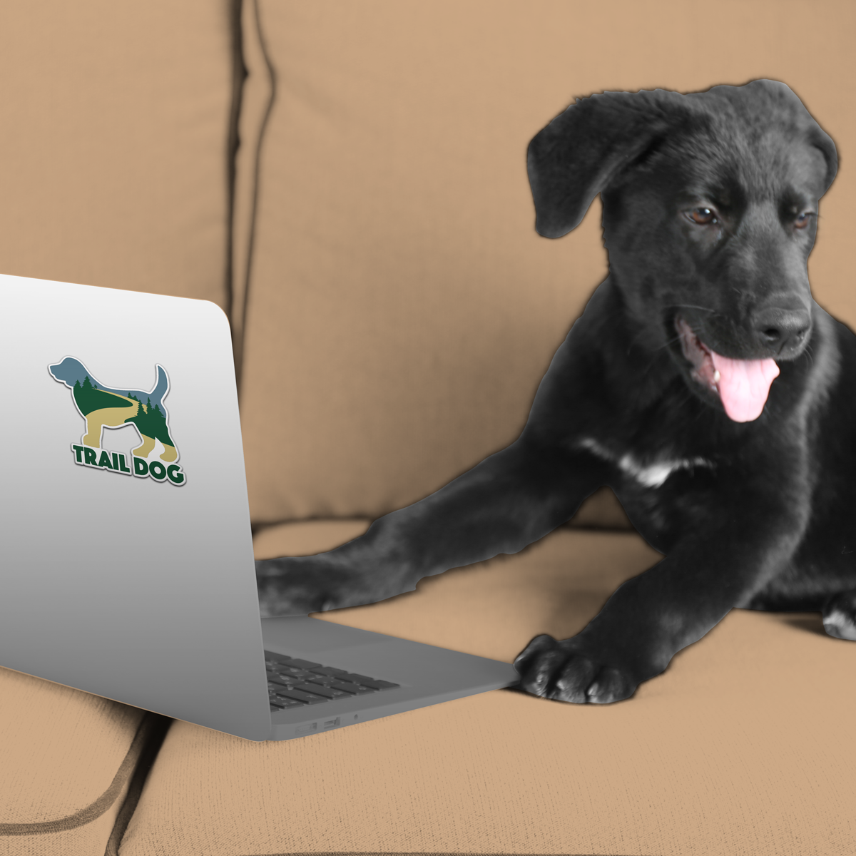 Trail Dog Sticker