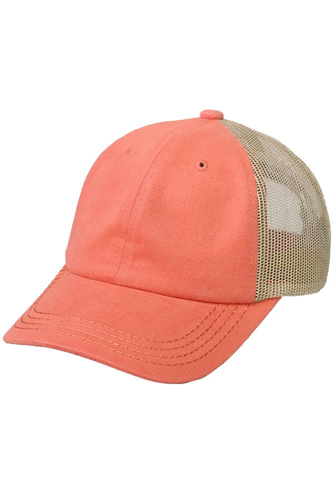 C.C Cotton Brushed Baseball Cap