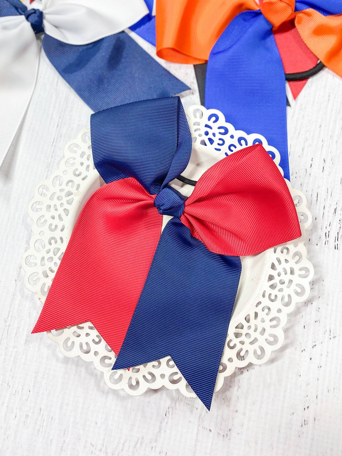 School Spirit Cheer Bows