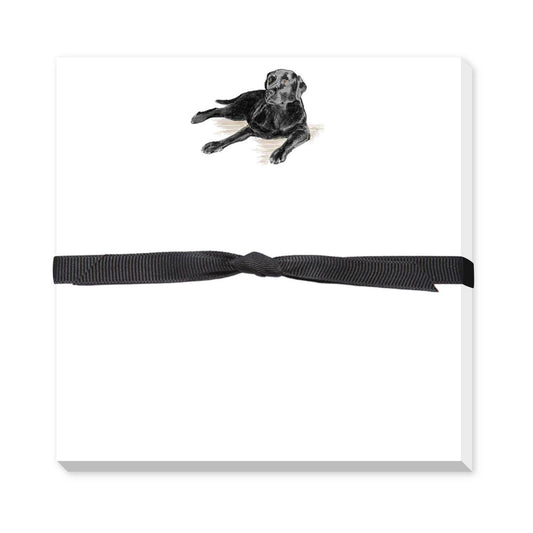 BLACK LAB DOODLE NOTEPAD