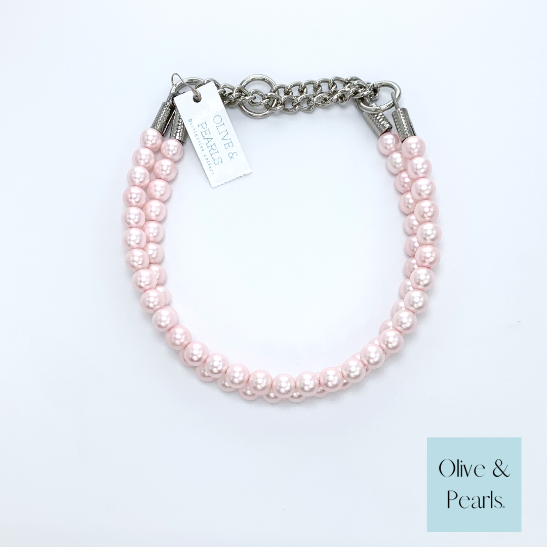 The Harper Pearl Dog Collar