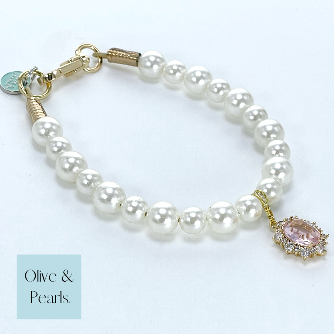 The Annabelle Pearl Dog Collar