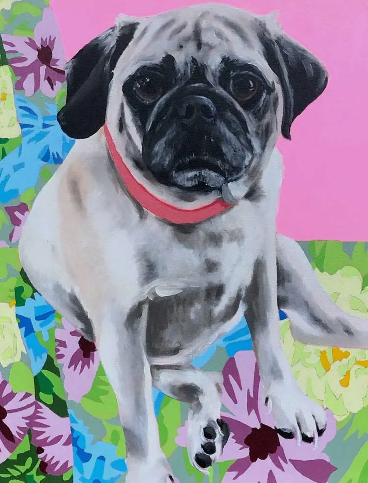 Dog Tales-Lucy Stretched Canvas