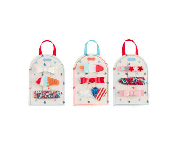 Patriotic Hair Clips