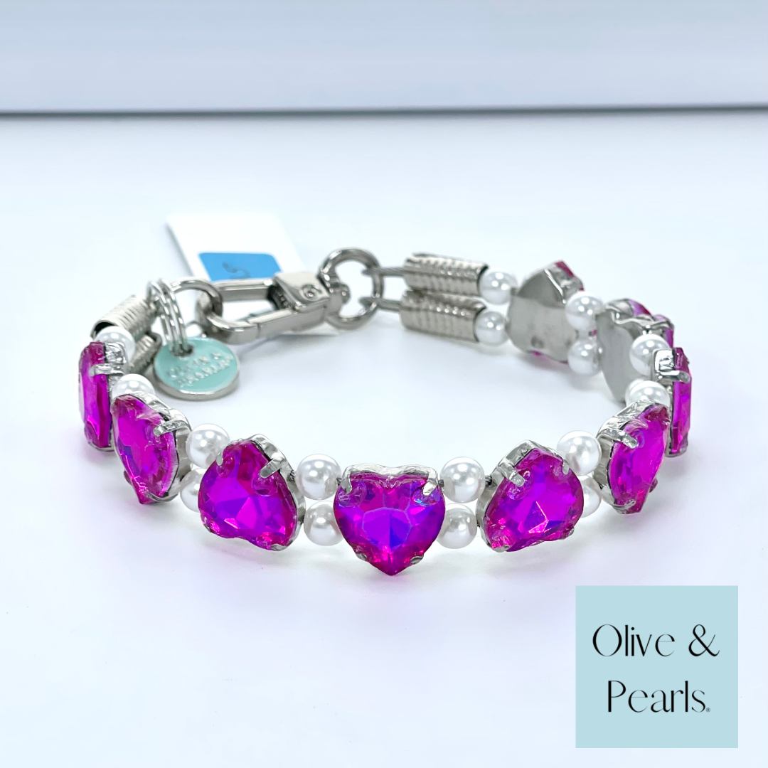 The “Monique” Jeweled Dog Collar-Small Crystals