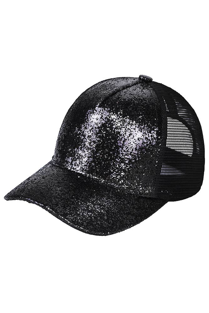 C.C Glitter Trucker Cap