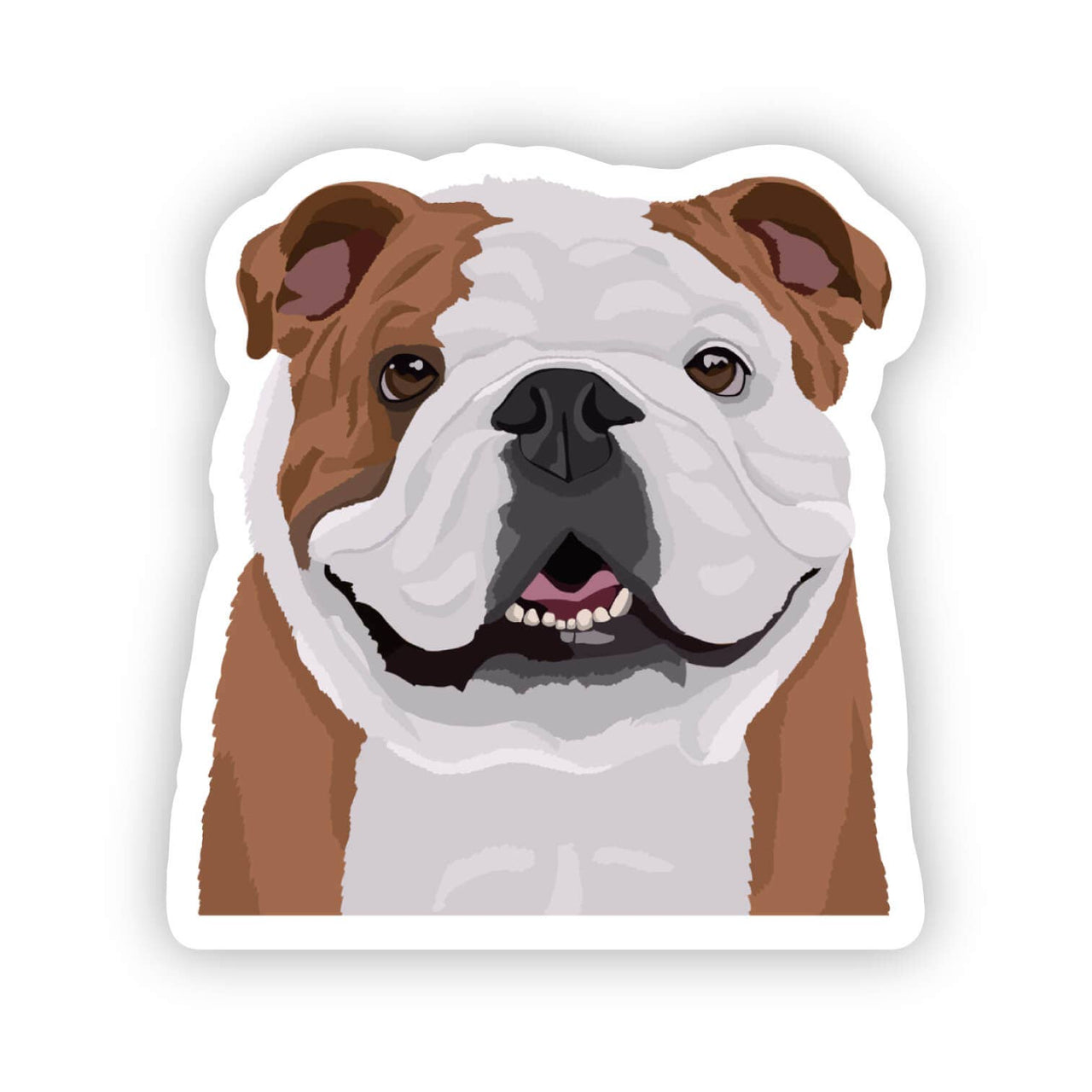 English Bulldog Dog Vinyl Sticker