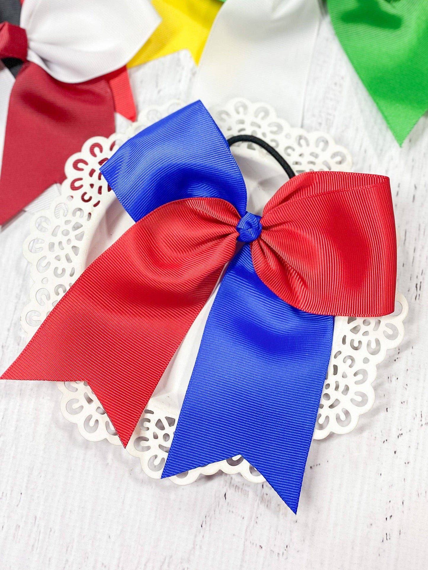 School Spirit Cheer Bows