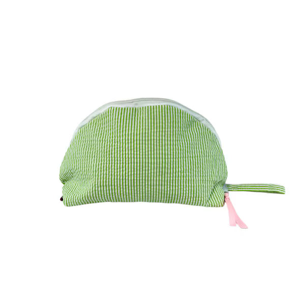 Sweet Pea Seersucker Large Taco Bag