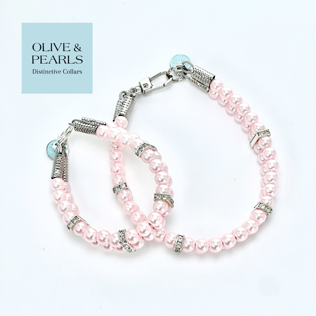 The Poppy Pearl Dog Collar