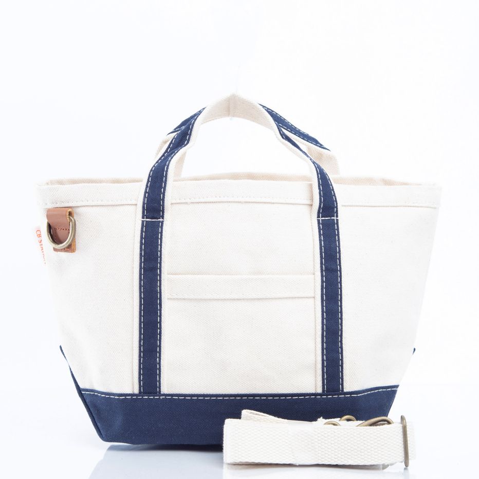 Cross Body Boat Tote with Shoulder Strap