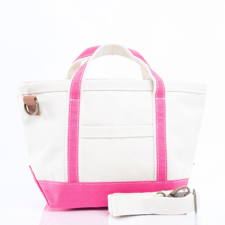 Cross Body Boat Tote with Shoulder Strap